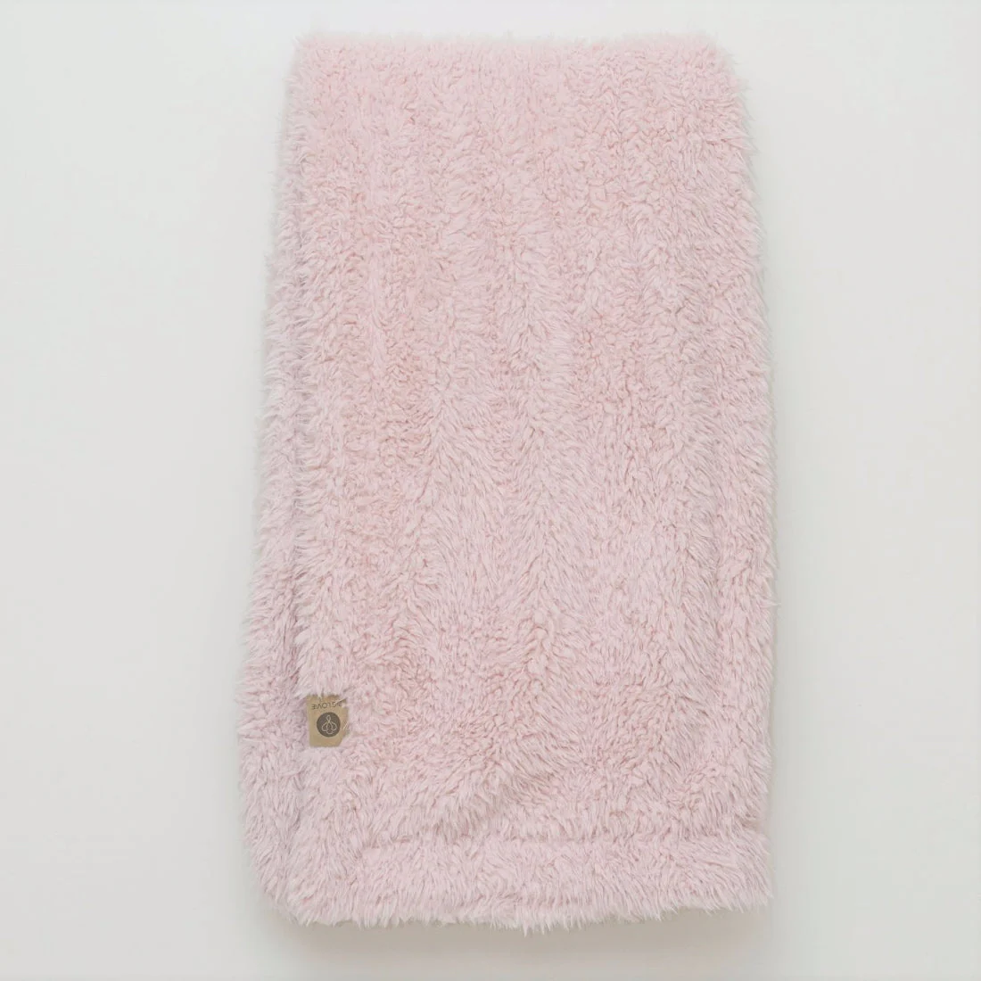 ANGEL PLUSH BLANKET | BIG - DUSTY PINK - Image 8