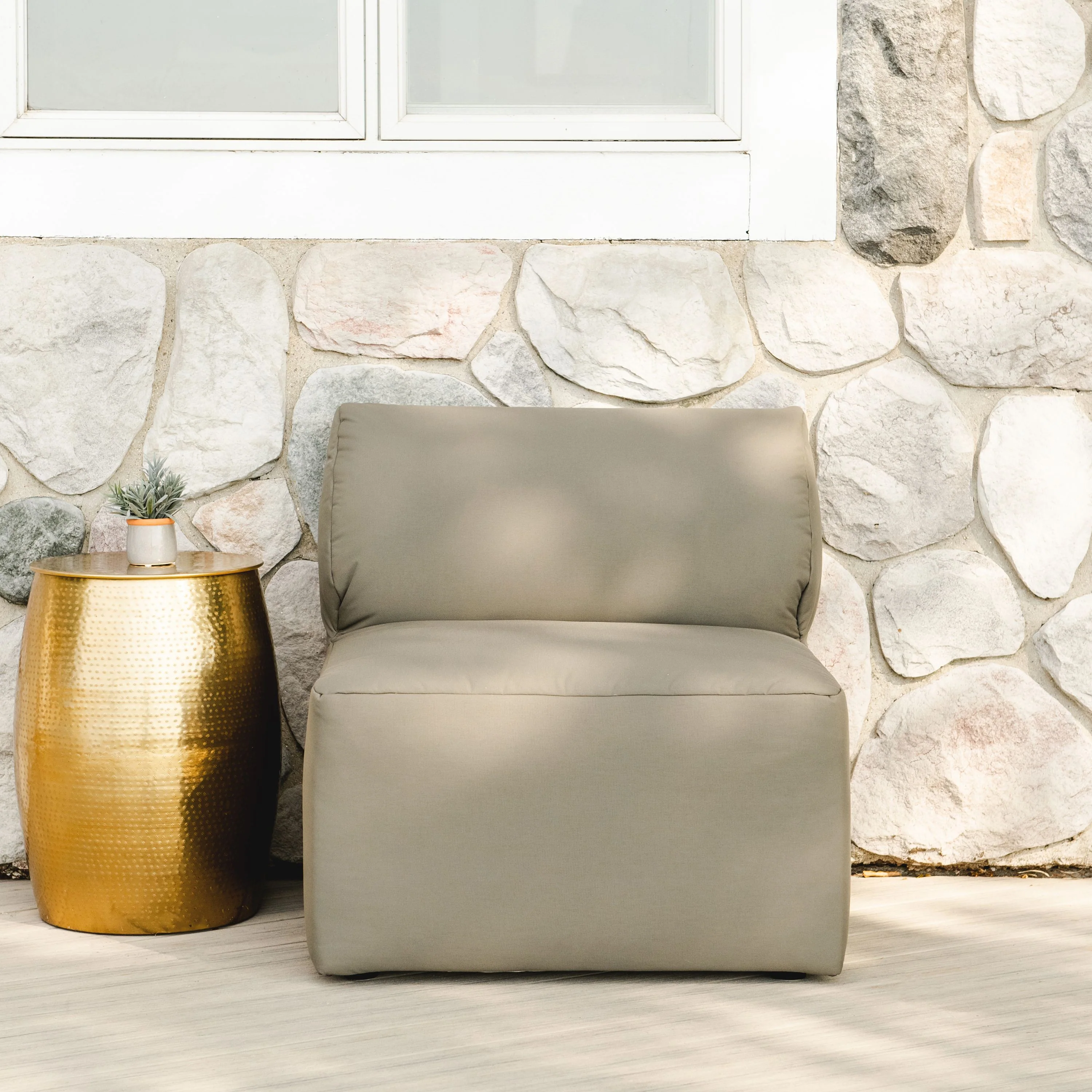 Patio Armless Chair - Image 11