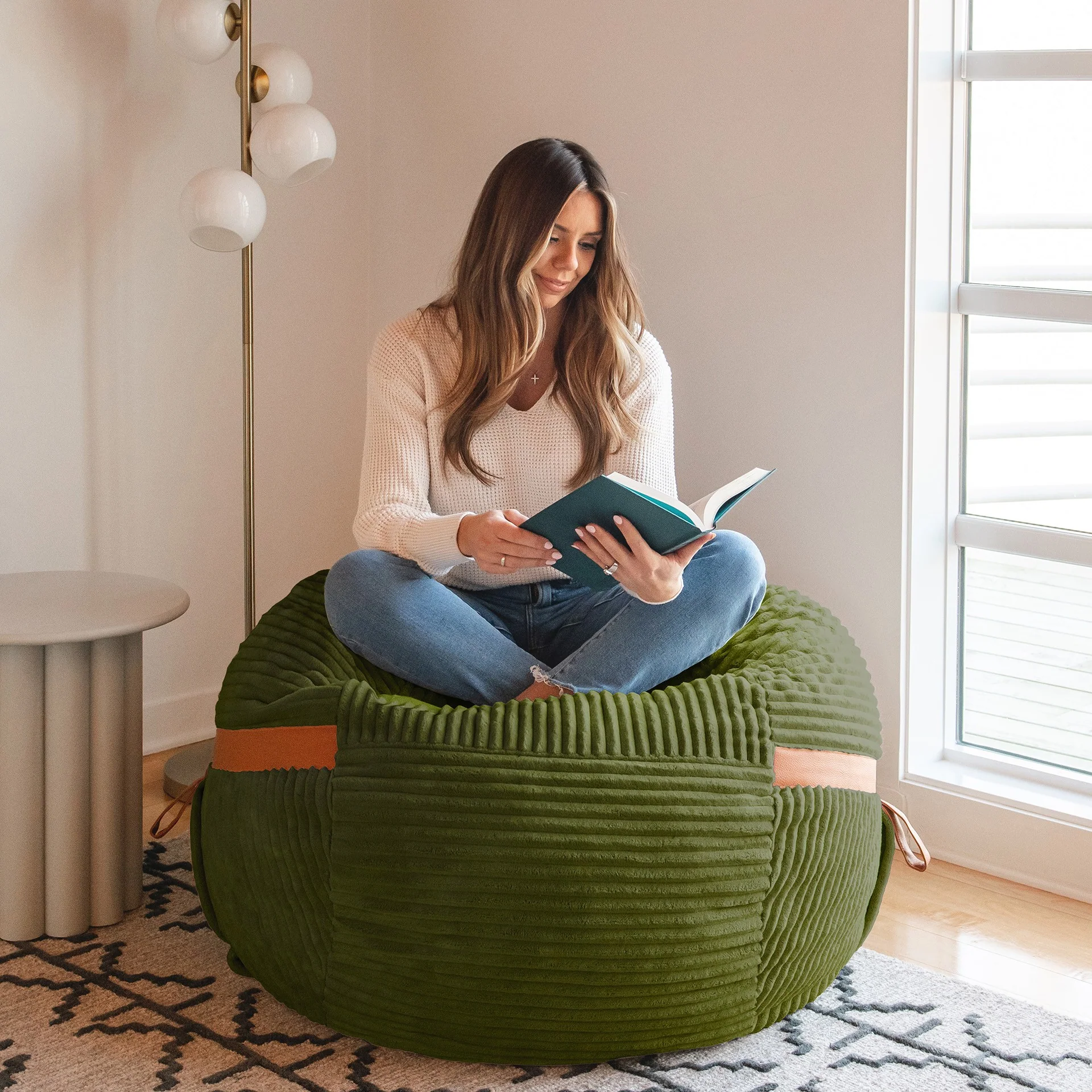 Fuf® 4Ft Foam Bean Bag - Image 108