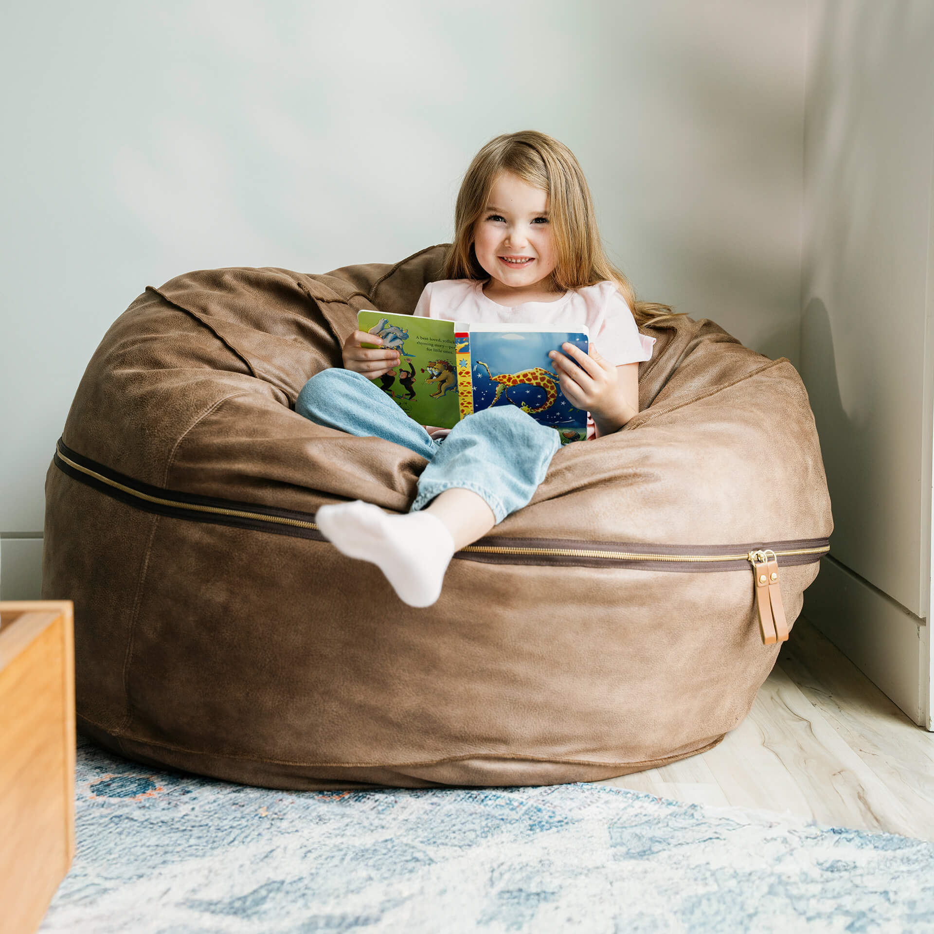 Fuf® 4Ft Foam Bean Bag - Image 130