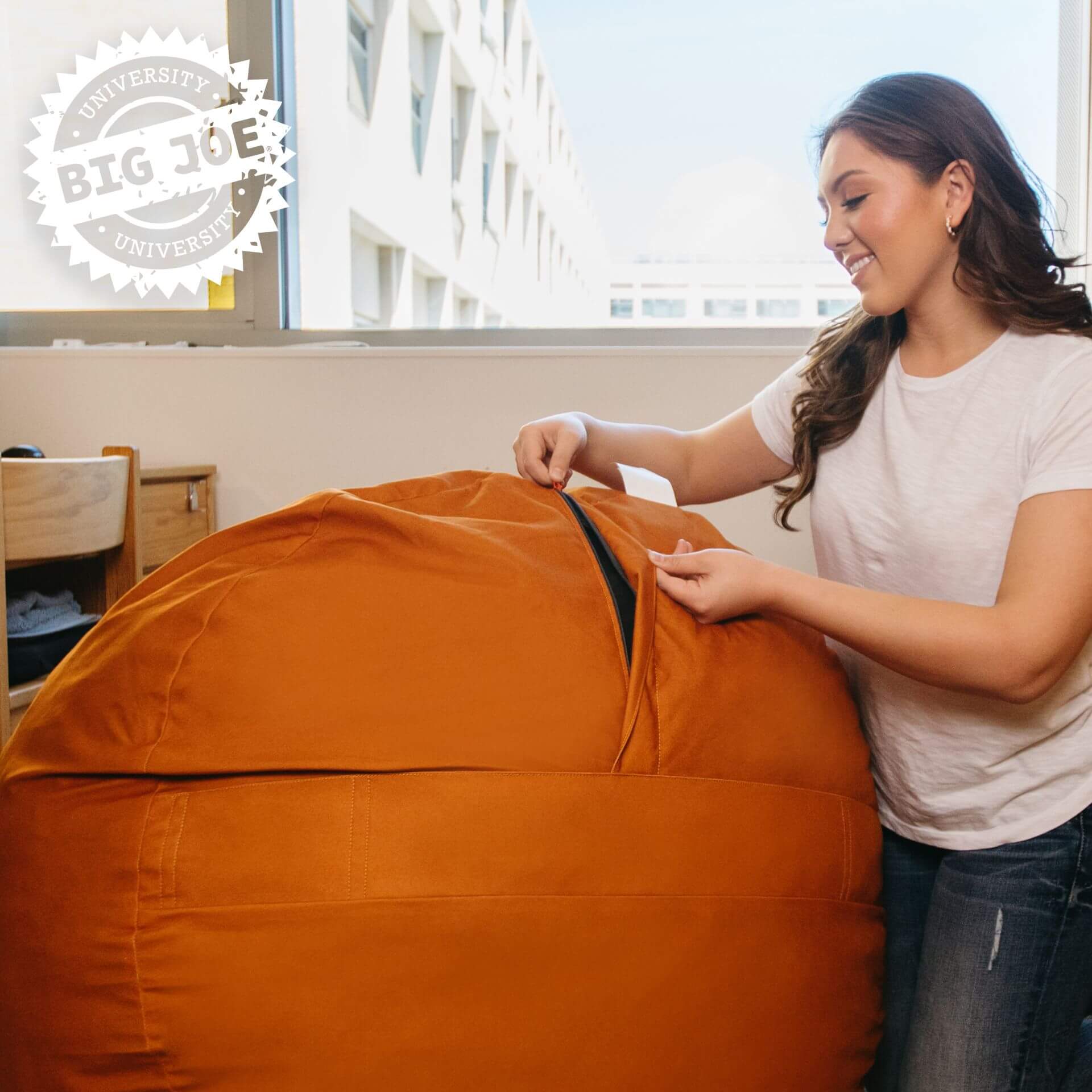 Fuf® 4Ft Foam Bean Bag - Image 45