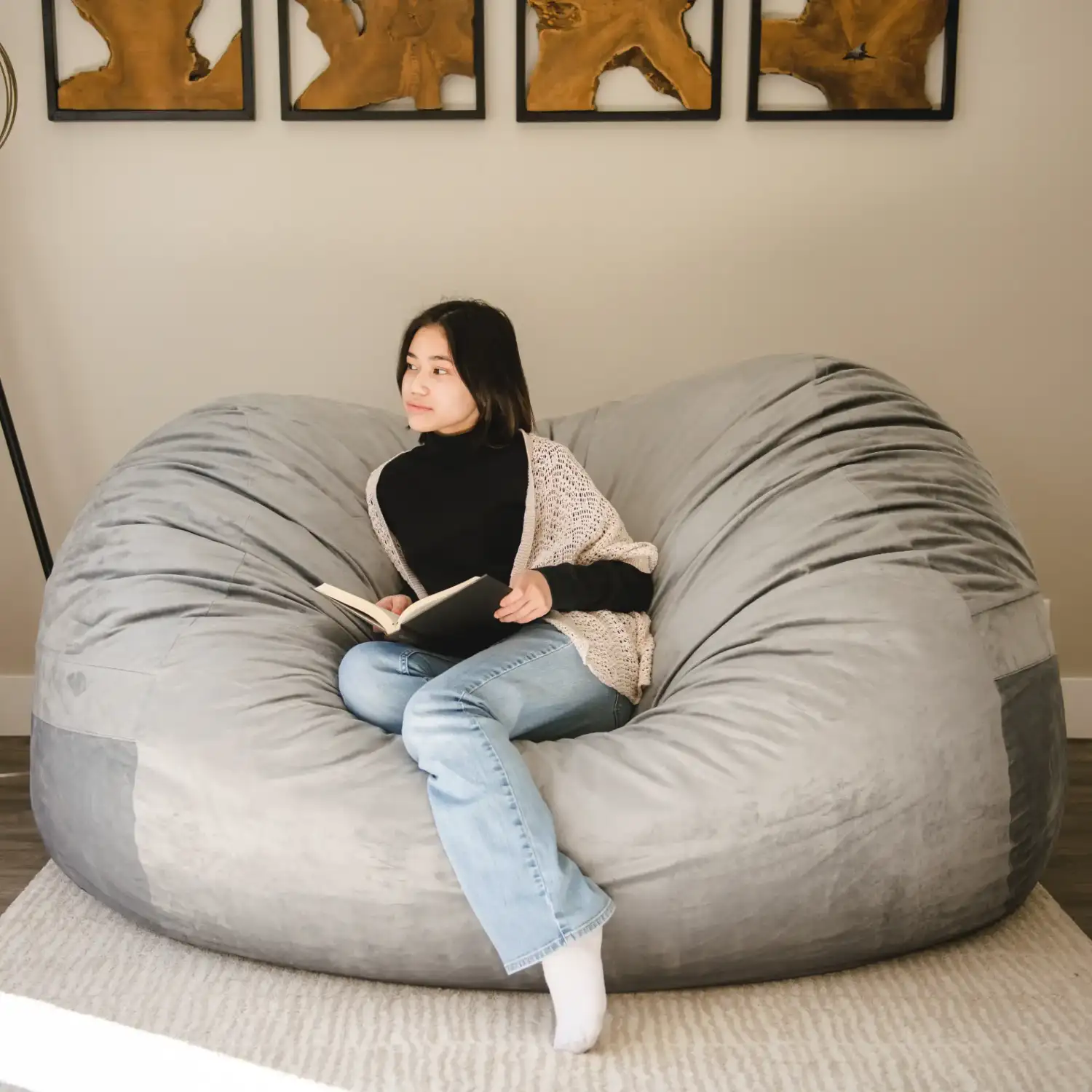 Fuf® 8Ft Giant Bean Bag - Image 86