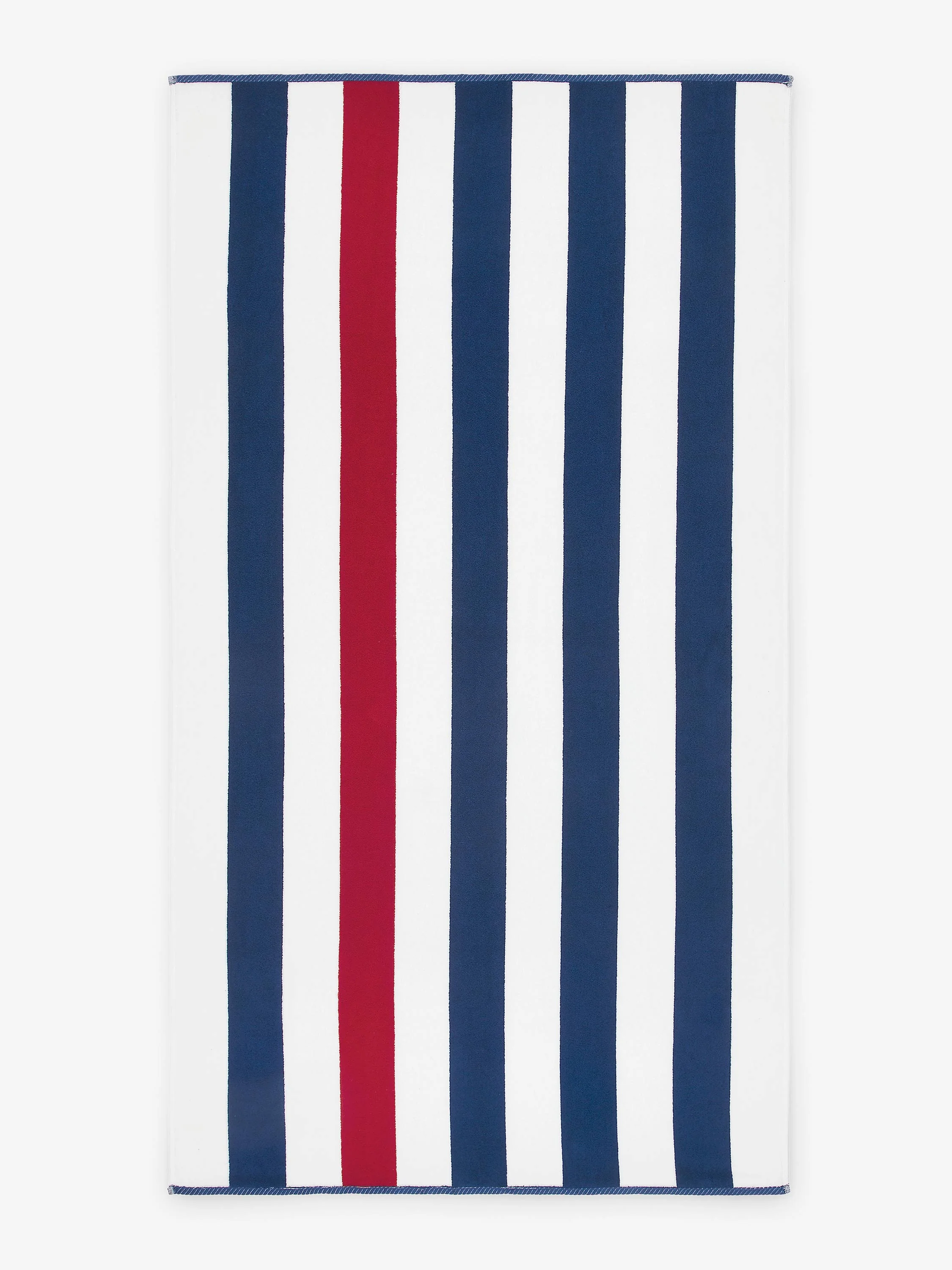 Red, White & Blue Classic Cabana Beach Towel - Image 4