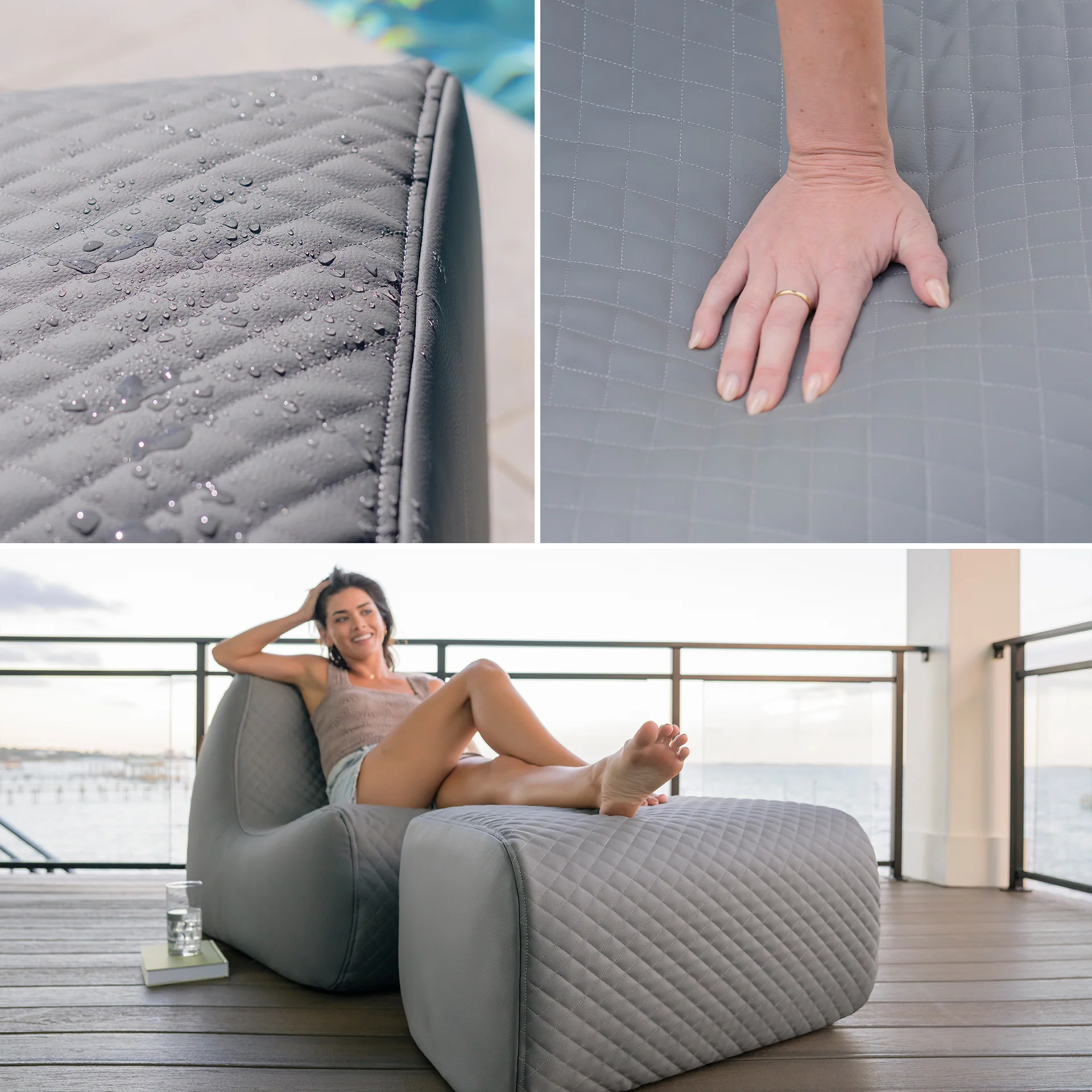 Solvana™ Outdoor Ottoman - Image 22
