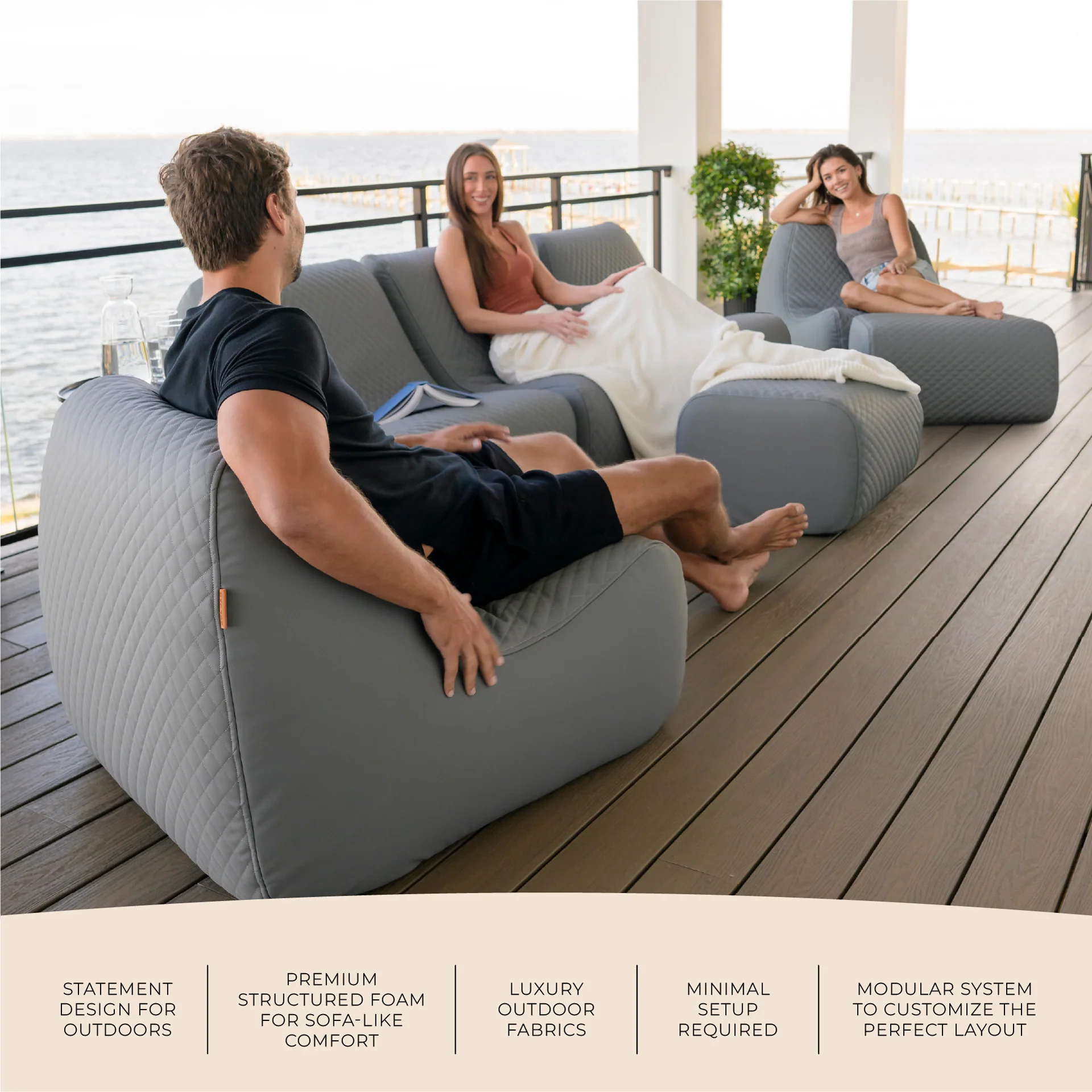 Solvana™ 7 Piece Outdoor Sectional - Image 17