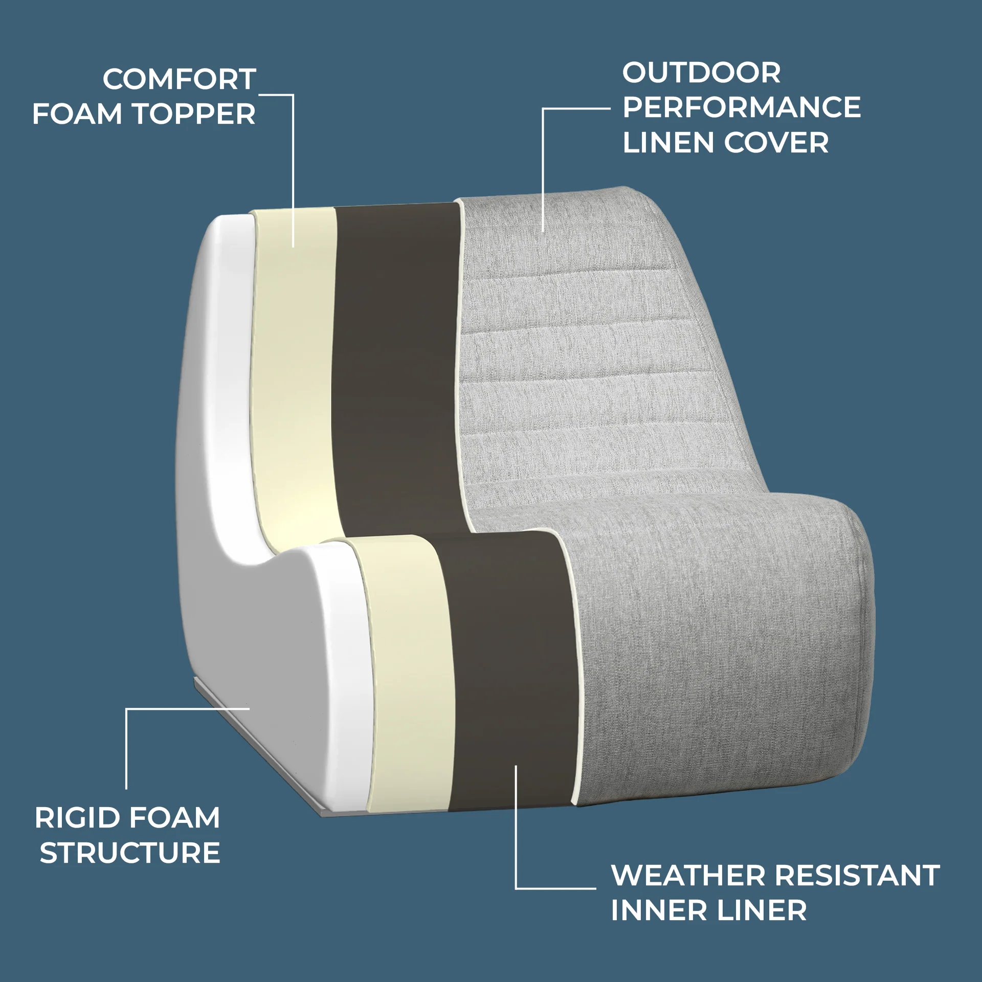 Solvana™ Primary Outdoor Chair - Image 42